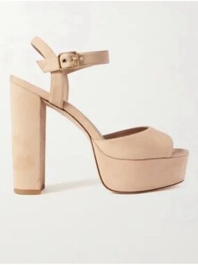 Stuart Weitzman
NIB Stuart Weitzman Ryder 95
Platform Sandal Adobe Tan Suede